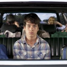 C'era una volta un'estate: il protagonista Liam James in una buffa scena del film