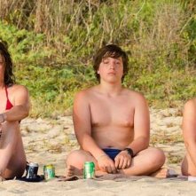 Club Sandwich: Lucio Giménez Cacho con María Renée Prudencio e Danae Reynaud in una scena