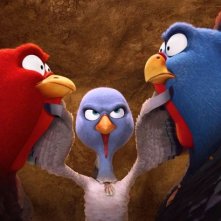 Free Birds - Tacchini in fuga: riunione tra pennuti in una scena del film