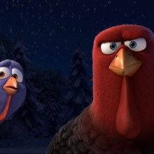 Free Birds - Tacchini in fuga: una scena tra pennuti tratta dal film