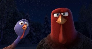 Free Birds - Tacchini in fuga: una scena tra pennuti tratta dal film