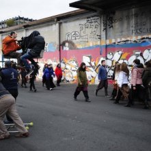 Italy Amore Mio: una foto di gruppo dal set
