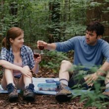 Drinking Buddies: Anna Kendrick e Ron Livingston in una scena del film