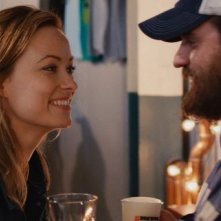 Drinking Buddies: Olivia Wilde e Jake Johnson in una scena del film