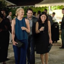Enough Said: Toni Collette con Ben Falcone e Julia Louis-Dreyfus in una scena