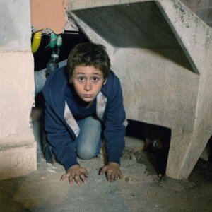 Il bambino cattivo: Leonardo Della Bianca in un momento della fiction Rai