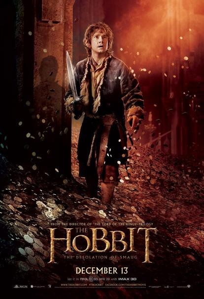 The Hobbit La Desolazione Di Smaug Un Nuovo Character Poster Di Martin Freeman 292661