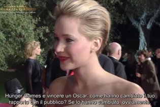 Intervista 'Jennifer Lawrence' - Hunger Games: la ragazza di fuoco