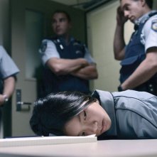 Jacqueline Joe in una scena della serie-tv Top of the Lake