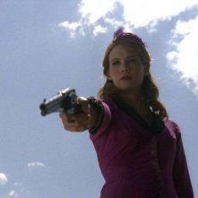 Sweetwater: January Jones in una scena