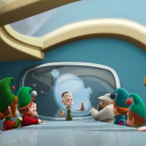 Il segreto di Babbo Natale: una colorata scena tratta dal film