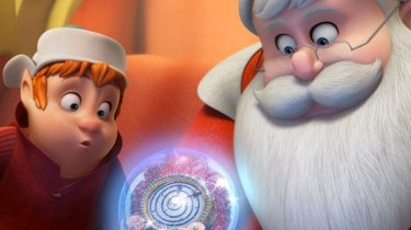 Il segreto di Babbo Natale: una colorata scena tratta dal film animato