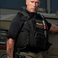 Sabotage: un'immagine di Arnold Schwarzenegger in costume