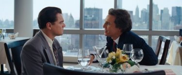 The Wolf of Wall Street: Leonardo DiCaprio e Matthew McConaughey