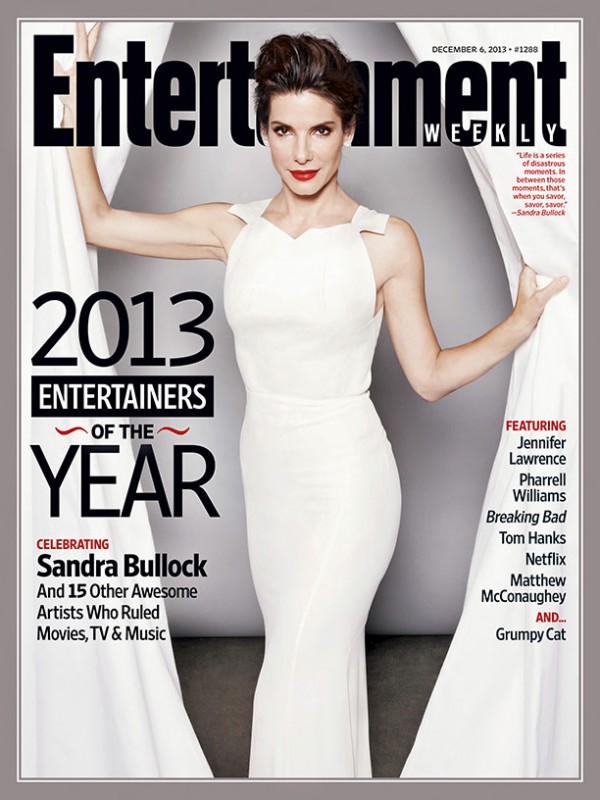 Una Bellissima Sandra Bullock Sulla Copertina Di Entertainment Weekly 293641