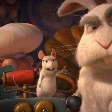 Il castello magico: il topolino e il coniglio sembrano arrabbiati