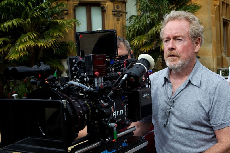 Ridley Scott in azione