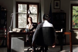 Vinodentro: Pietro Sermonti e Vincenzo Amato in una scena del film