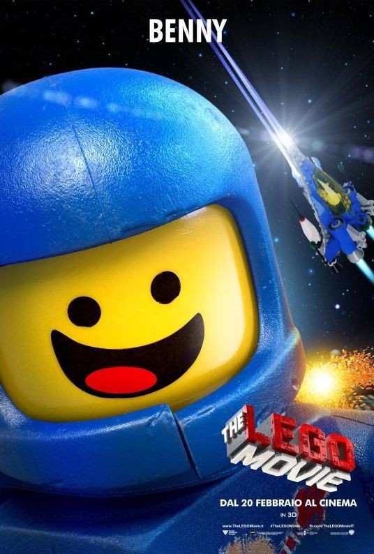 The Lego Movie Il Character Poster Italiano Di Benny 293949