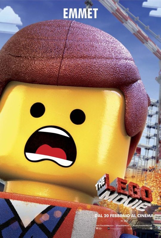 The Lego Movie Il Character Poster Italiano Di Emmett 293944
