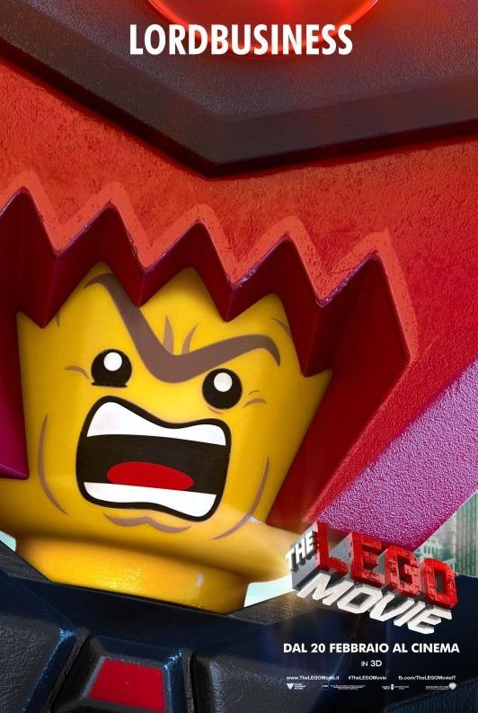 The Lego Movie Il Character Poster Italiano Di Lord Business 293947