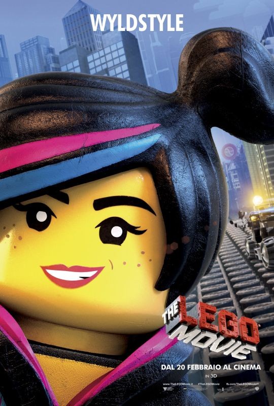 The Lego Movie Il Character Poster Italiano Di Wyldstyle 293945