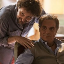 Un fantastico via vai: Leonardo Pieraccioni in una scena con Giorgio Panariello