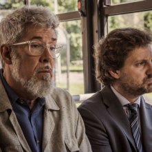 Un fantastico via vai: Leonardo Pieraccioni in una scena del film con Alessandro Benvenuti