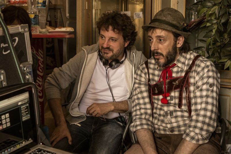 Uma ida e volta fantástica: Leonardo Pieraccioni no set com Massimo Ceccherini