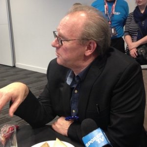 il quinto Dottore, Peter Davison, alla Doctor Who Official 50th Celebration