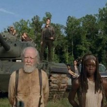 The Walking Dead: David Morrissey, Danai Gurira e Scott Wilson nell'episodio Indietro non si torna