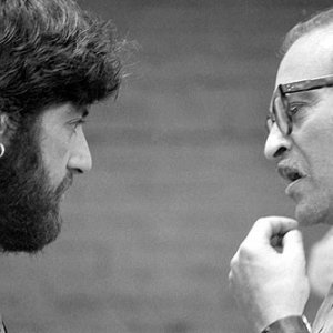 Al Pacino sul set di Serpico (1973) con Sidney Lumet