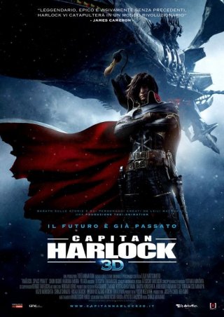Captain Harlock: la locandina italiana