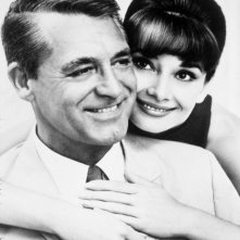 Cary Gran e Audrey Hepburn in Charade del 1963