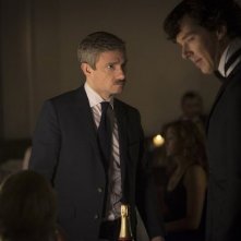 Martin Freeman E Benedict Cumberbatch In Un Immagine Della Terza Stagione Della Serie Tv Sherlock 294307
