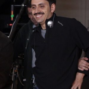 Massimo Coglitore sul set