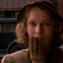 Mia Farrow in una scena de La rosa purpurea del Cairo