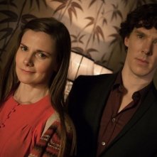 Sherlock Benedict Cumberbatch E Louise Brealey In Un Immagine Della Stagione 3 294317