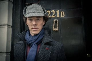 Sherlock: Benedict Cumberbatch in un'immagine della terza stagione