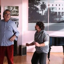 Colpi di fortuna: Lillo e Neri Parenti sul set