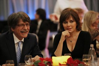 Il capitale umano: Fabrizio Bentivoglio in una scena del film con Valeria Golino
