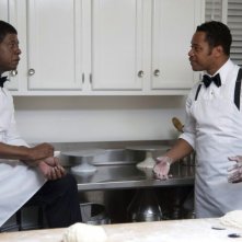 The Butler - Un maggiordomo alla Casa Bianca: Cuba Gooding Jr. e Forest Whitaker in una scena del film