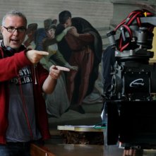 Un boss in salotto: Luca Miniero sul set