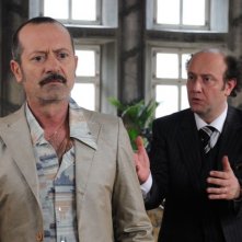 Un boss in salotto: Rocco Papaleo in una scena del film con Alessandro Besentini