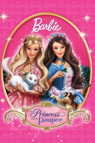 Barbie... la principessa e la povera: la locandina del film