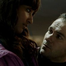 Neve: Esther Elisha in una scena del film con Massimiliano Gallo