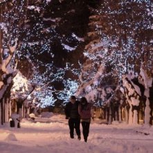 Neve: una scena del film