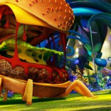 Piovono polpette 2, Il Tacodile aggredisce Sam in una scena