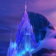 Frozen: il palazzo di ghiaccio in una scena del film