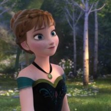 Frozen: la bella Anna in una scena del film